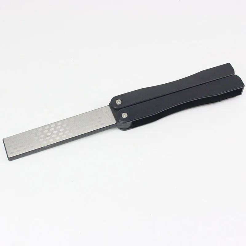 Double Sided Folded Pocket Sharpener Diamond Knife Sharpening Stone Outdoor Household Kitchen Knives Tool ZA3064
Double Sided Folded Pocket Sharpener Diamond Knife Sharpening Stone Outdoor Household Kitchen Knives Tool ZA3064