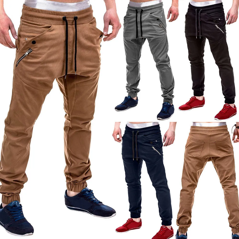 2019 Fashion Men's Zipper Patchwork Cotton Casual Sweatpants Drawstring Pant спортивные штаны мужские pantalon homme #40
2019 Fashion Men's Zipper Patchwork Cotton Casual Sweatpants Drawstring Pant спортивные штаны мужские pantalon homme #40