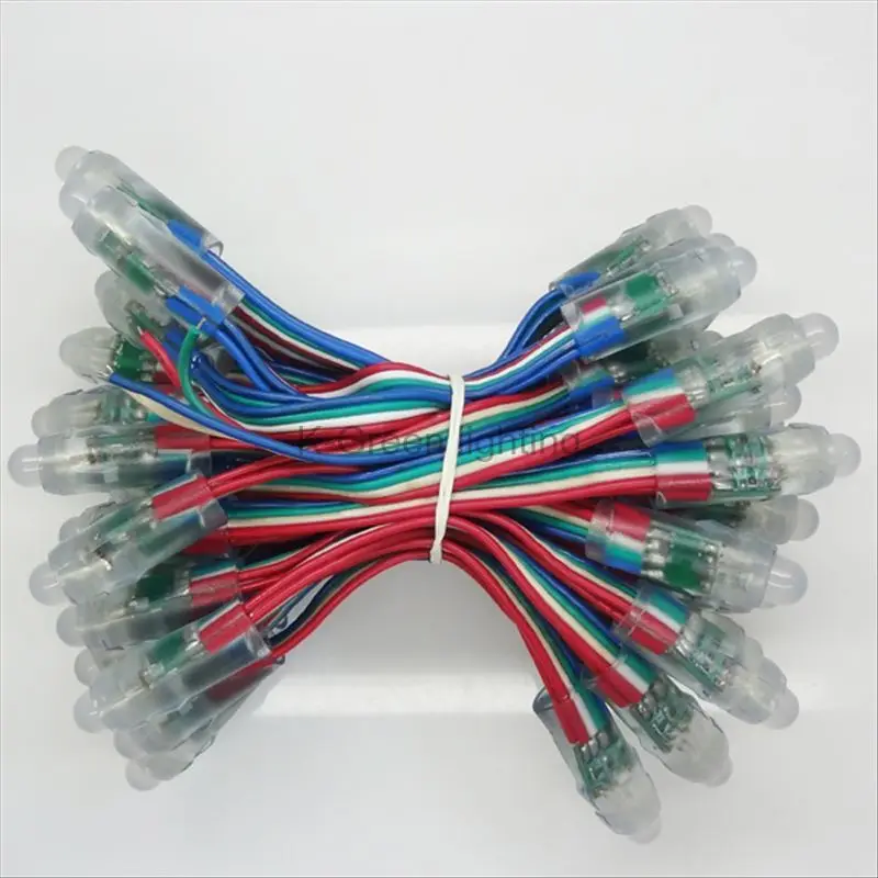 100X DC5V 12mm Red/Green/Blue/White/Yellow/RGB led string light led module light 50pcs/string waterproof IP67 free shipping
100X DC5V 12mm Red/Green/Blue/White/Yellow/RGB led string light led module light 50pcs/string waterproof IP67 free shipping