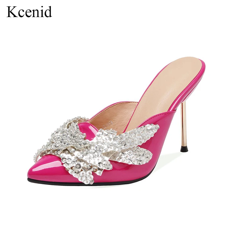 Kcenid New fashion appliques mules pointed toe women pumps gold high heels slip on summer 2019 women shoes elegant party shoes
Kcenid New fashion appliques mules pointed toe women pumps gold high heels slip on summer 2019 women shoes elegant party shoes