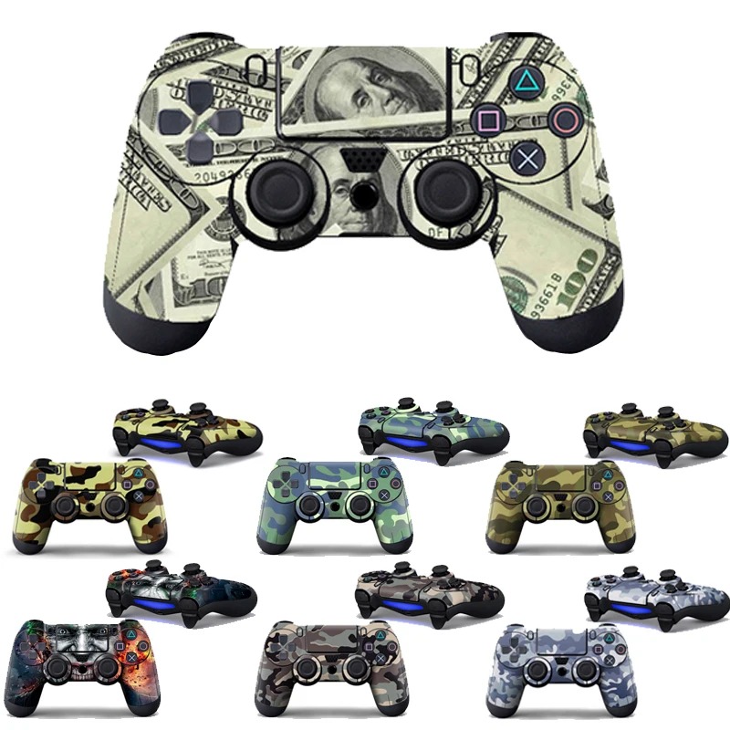 Camouflage Vinyl Skin Sticker Cover For Sony PS4 Controller Skin For Playstation 4 Gamepad Decal Joystick Joypad Controle
Camouflage Vinyl Skin Sticker Cover For Sony PS4 Controller Skin For Playstation 4 Gamepad Decal Joystick Joypad Controle