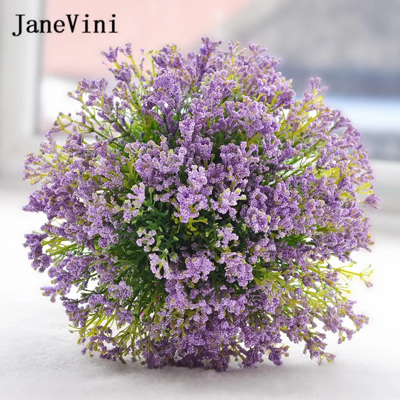 JaneVini Artificial Purple Bridal Bouquet Bridesmaid Flower Girls Flower Wedding Bouquets Green Bride Bouquet De Mariage 2018
JaneVini Artificial Purple Bridal Bouquet Bridesmaid Flower Girls Flower Wedding Bouquets Green Bride Bouquet De Mariage 2018