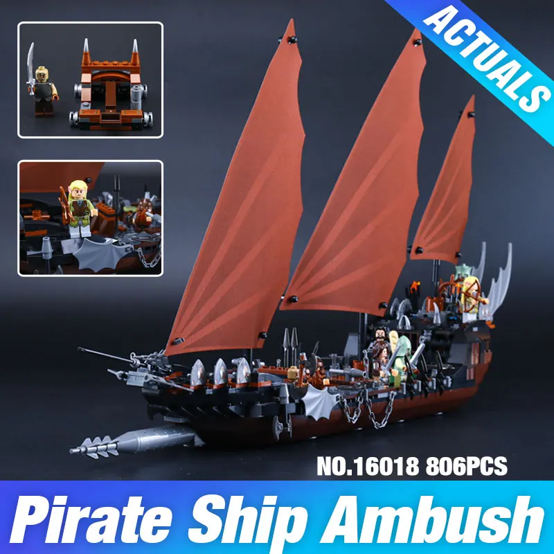 New Lepin 16018 Genuine The lord of rings Series The Ghost Pirate Ship Set Building Block Brick Toys 79008 New Lepin 16018 Genuine The lord of rings Series The Ghost Pirate Ship Set Building Block Brick Toys 79008 <br><br>Aliexpress