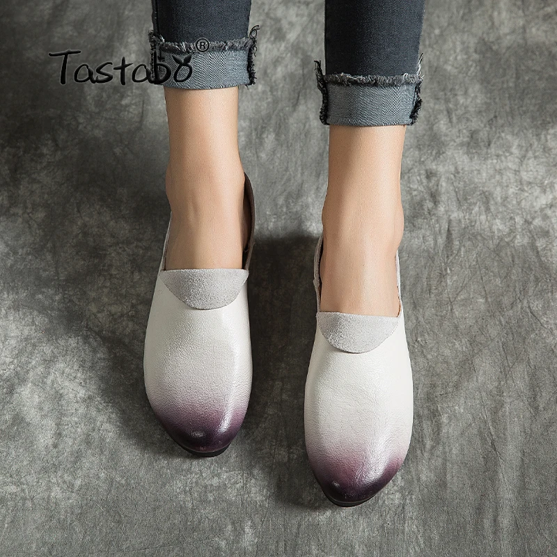 Tastabo Leather soft bottom shoes Comfortable Wild women's shoes Flat women's shoes Simple and stylish White camel single shoes
Tastabo Leather soft bottom shoes Comfortable Wild women's shoes Flat women's shoes Simple and stylish White camel single shoes