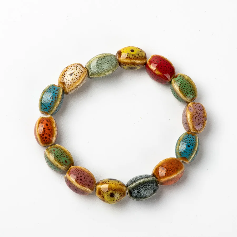 Artware Sra Sra Retro Cerámica Hecha A Mano Pulsera Diy Artware Sra Sra Retro Cerámica Hecha A Mano Pulsera Diy