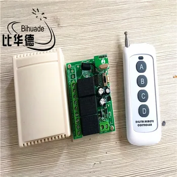 433Mhz Universal Wireless Remote Control Switch DC 12V 10A 3CH Relay Receiver Module Circuit with RF Remote 433 Mhz Transmitter
433Mhz Universal Wireless Remote Control Switch DC 12V 10A 3CH Relay Receiver Module Circuit with RF Remote 433 Mhz Transmitter