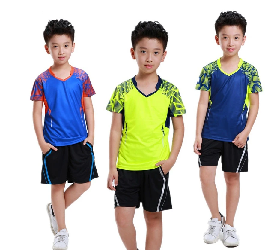 boys Badminton Shirt,Table Tennis wear t shirts ,kids pingpong t-shirt,Student Badminton team game V-Neck Tennis Jerseys Shorts
boys Badminton Shirt,Table Tennis wear t shirts ,kids pingpong t-shirt,Student Badminton team game V-Neck Tennis Jerseys Shorts