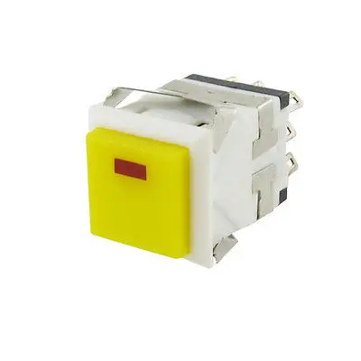 DC 3V светильник 8 Pin DPDT фиксация кнопка переключатель желтый 250V/3A 6A/125V AC
DC 3V светильник 8 Pin DPDT фиксация кнопка переключатель желтый 250V/3A 6A/125V AC