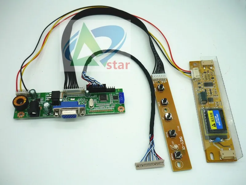 15 inch HT150X02-100 1024x768 LCD Screen DIY a monitor controller board Kit RTD2270L Driver Board 20pin LVDS Cable
15 inch HT150X02-100 1024x768 LCD Screen DIY a monitor controller board Kit RTD2270L Driver Board 20pin LVDS Cable