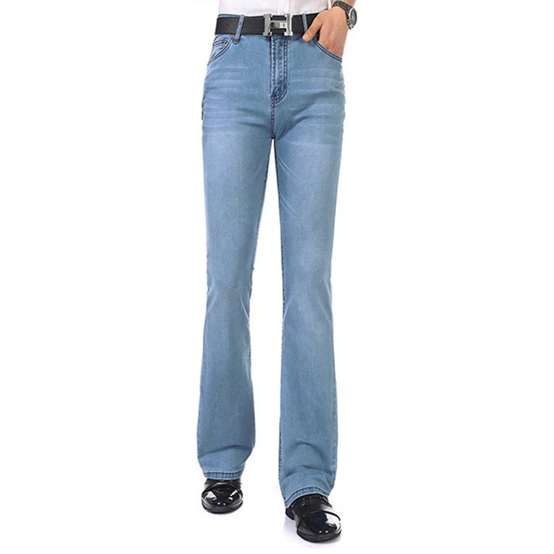 Free Shipping High Quality 2018 Summer Thin Fabric New Men's Smart Casual Bootcut Jeans Business Flare Pants Plus Size Trousers
Free Shipping High Quality 2018 Summer Thin Fabric New Men's Smart Casual Bootcut Jeans Business Flare Pants Plus Size Trousers