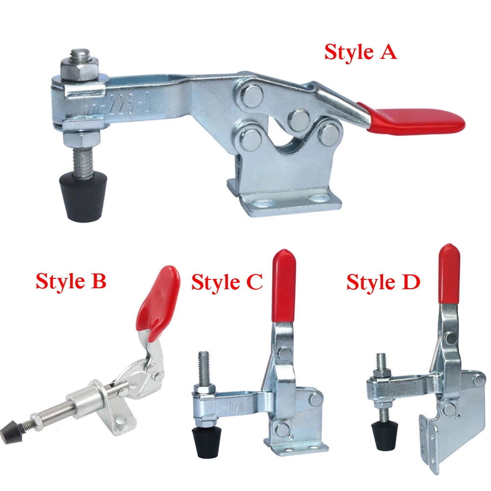 1pc 100kg Anti-Slip U-Shape Toggle Clamp Clips Holding Capacity Pull Toggle Clamp Vertical/Horizontal Type for Quick Clamp Tool
1pc 100kg Anti-Slip U-Shape Toggle Clamp Clips Holding Capacity Pull Toggle Clamp Vertical/Horizontal Type for Quick Clamp Tool
