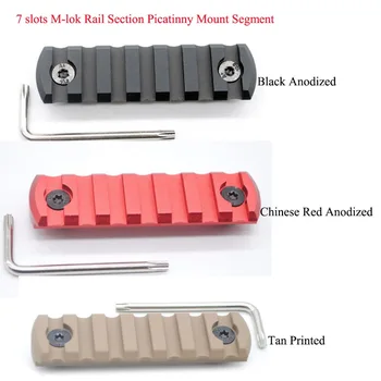 TriRock M-lok Rail Section Piatinny/Weaver Mount Segment Fit M-lok Handguard Attachment_Black/Red/Tan Colors 7 slots/3'' inch
TriRock M-lok Rail Section Piatinny/Weaver Mount Segment Fit M-lok Handguard Attachment_Black/Red/Tan Colors 7 slots/3'' inch