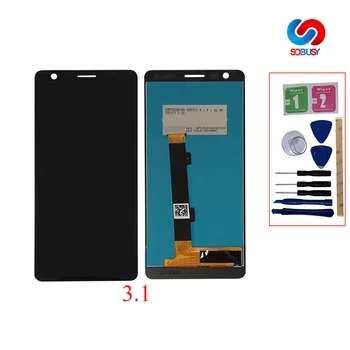 For Nokia 3.1 TA-1049 1057 1063 1070 1074 LCD Display Touch Screen Digitizer Assembly For Nokia 3 TA1020 1028 1032 1038 LCD Tela
For Nokia 3.1 TA-1049 1057 1063 1070 1074 LCD Display Touch Screen Digitizer Assembly For Nokia 3 TA1020 1028 1032 1038 LCD Tela