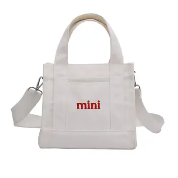 Fashion Practical Simple Women English Letter Mini Canvas Crossbody Messenger Shoulder Small Bag
Fashion Practical Simple Women English Letter Mini Canvas Crossbody Messenger Shoulder Small Bag