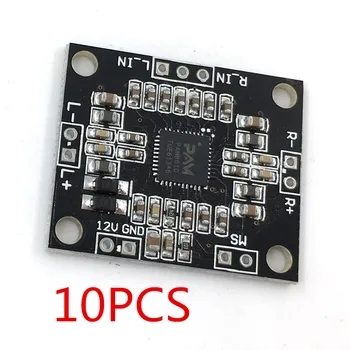 10PCS PAM8610 digital power amplifier board 2 x15w dual channel stereo mini class D power amplifier board
10PCS PAM8610 digital power amplifier board 2 x15w dual channel stereo mini class D power amplifier board