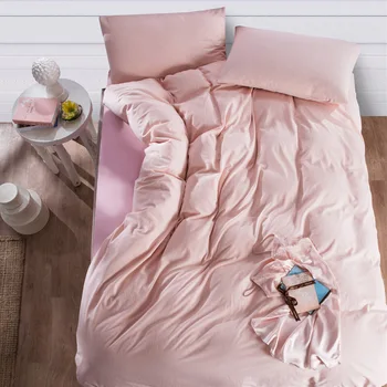 Pink 100% Cotton Bedding Sets of Duvet Cover &Fitted Sheet &Pillowcase King/Queen/Full/Twin Size Bedlinen Pastel Linen Coverlet
Pink 100% Cotton Bedding Sets of Duvet Cover &Fitted Sheet &Pillowcase King/Queen/Full/Twin Size Bedlinen Pastel Linen Coverlet
