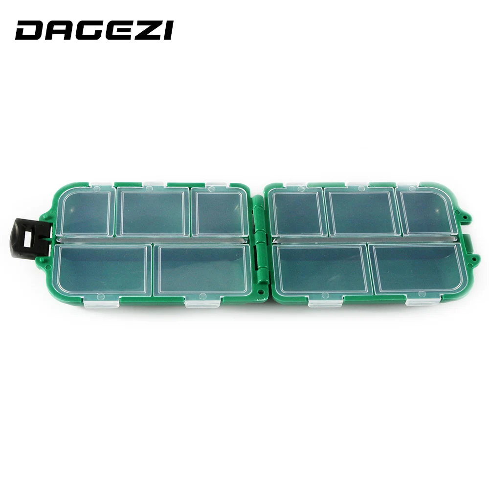 DAGEZI Fishing box Waterproof Eco-Friendly Fishing Tool Lure Bait Tackle Storage Box Case Container with 12 Compartments
DAGEZI Fishing box Waterproof Eco-Friendly Fishing Tool Lure Bait Tackle Storage Box Case Container with 12 Compartments