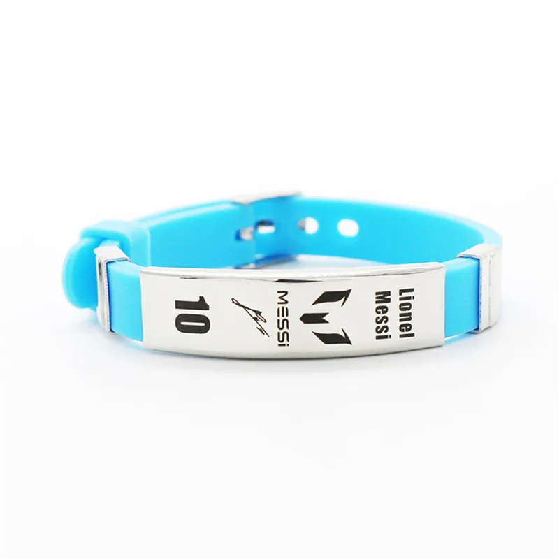 12pcs top quality rubber watches buckle bangle silicone bracelet football sports bangle as messi fans gift
12pcs top quality rubber watches buckle bangle silicone bracelet football sports bangle as messi fans gift