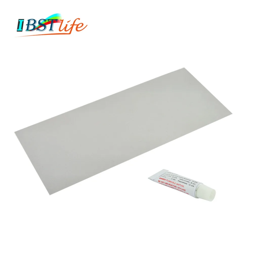 370*150mm Inflatable Boat Kayak Special Gray PVC Repair Patch Kit With Glue Waterproof Patch Rib Canoe Dinghy Float
370*150mm Inflatable Boat Kayak Special Gray PVC Repair Patch Kit With Glue Waterproof Patch Rib Canoe Dinghy Float