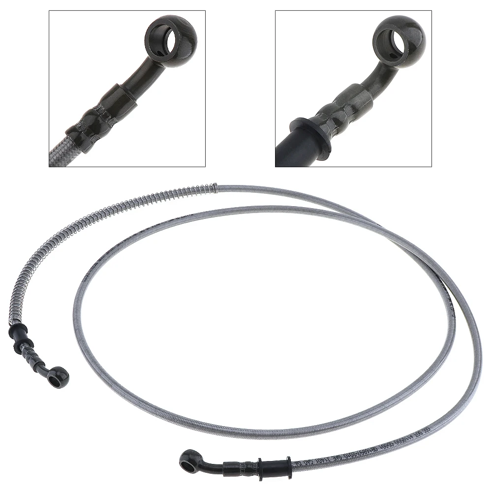 Universal 1.2-1.6m Motorcycle Brake Pipe Tubing Brake Hose Line with Spring Fit Atv Dirt Pit Bike for Motorcycle Motorbike
Universal 1.2-1.6m Motorcycle Brake Pipe Tubing Brake Hose Line with Spring Fit Atv Dirt Pit Bike for Motorcycle Motorbike