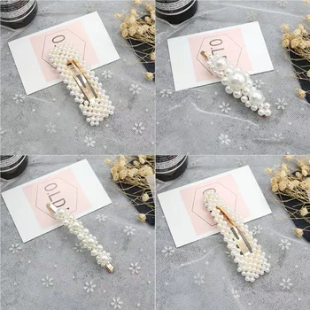 Women Pearl Hairpins Barrette Hair Clips Hair Claws Headdress Headwear Hair Pins Hairs Accessories Styling Tools
Women Pearl Hairpins Barrette Hair Clips Hair Claws Headdress Headwear Hair Pins Hairs Accessories Styling Tools