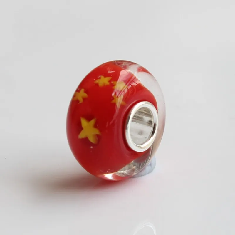 925 Sterling Silver Charm Bead With Red Bottom Yellow Pentagon Glass Charms Compatible Fit Troll European Brand Bracelet
925 Sterling Silver Charm Bead With Red Bottom Yellow Pentagon Glass Charms Compatible Fit Troll European Brand Bracelet