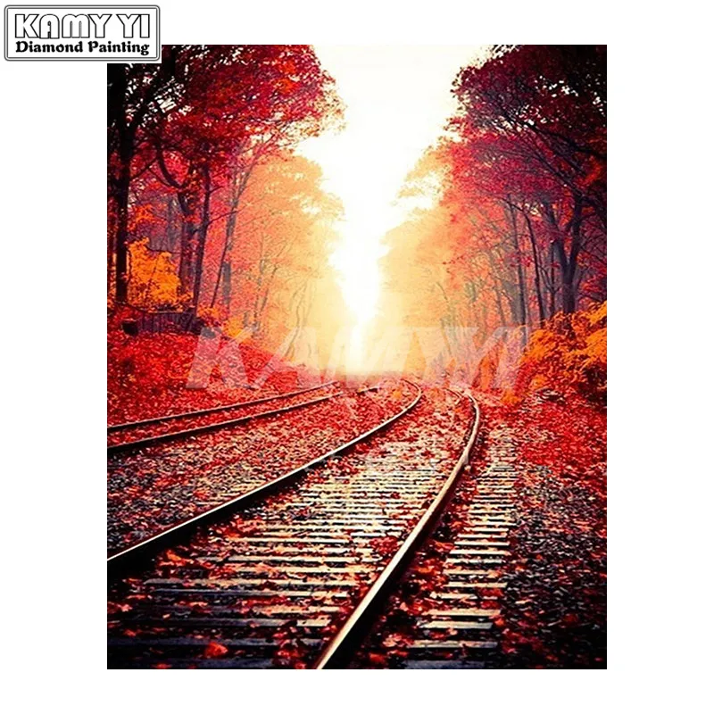 Train Road 5D DIY Diamond painting Cross stitch Full Square Diamond embroidery full Round Diamond mosaic Home decor hcr13
Train Road 5D DIY Diamond painting Cross stitch Full Square Diamond embroidery full Round Diamond mosaic Home decor hcr13