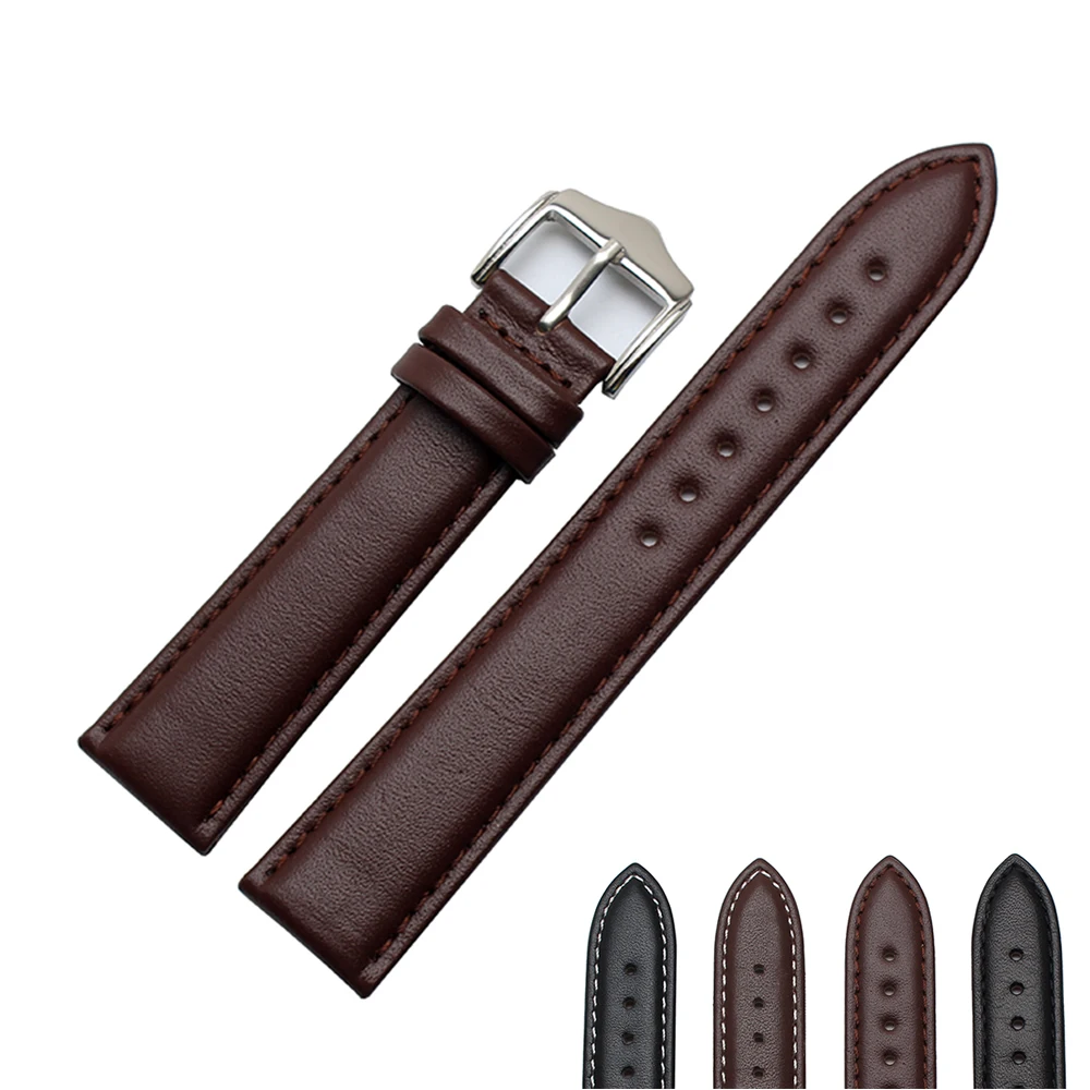 Quality genuine leather watchband 12mm 14mm 16mm 18mm 19mm 20mm 21mm 22mm Black Brown replacement wristband for Tissot/Casio
Quality genuine leather watchband 12mm 14mm 16mm 18mm 19mm 20mm 21mm 22mm Black Brown replacement wristband for Tissot/Casio