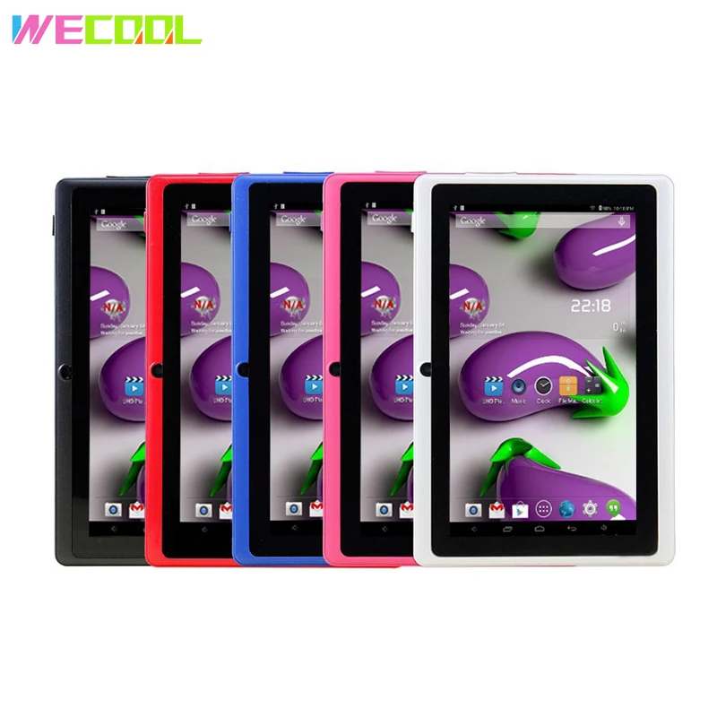 WeCool Q88 HD Kids Tablet PC 7 inch Screen 1024x600 Resolution 2500Mah Battery WIFI MID Android 4.4 OS 512MB 8GB Dual Cameras
WeCool Q88 HD Kids Tablet PC 7 inch Screen 1024x600 Resolution 2500Mah Battery WIFI MID Android 4.4 OS 512MB 8GB Dual Cameras