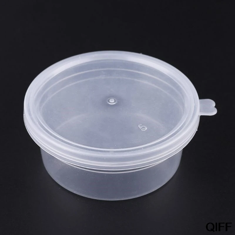 Wholesale Slime Storage Container Foam Ball Storage Box Case Jars Pots With Lids For Plasticine Soft Clay May06
Wholesale Slime Storage Container Foam Ball Storage Box Case Jars Pots With Lids For Plasticine Soft Clay May06