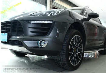 Lapetus Chrome Front Bumper Fog Lights Lamps Frame Cover Trim 2 Piece Fit For Porsche Macan 2014 - 2017 Auto Accessories
Lapetus Chrome Front Bumper Fog Lights Lamps Frame Cover Trim 2 Piece Fit For Porsche Macan 2014 - 2017 Auto Accessories