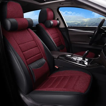 High-quality Flax Car Seat Covers for Subaru forester Outback Tribeca heritage xv impreze universal car styling seat cushion
High-quality Flax Car Seat Covers for Subaru forester Outback Tribeca heritage xv impreze universal car styling seat cushion