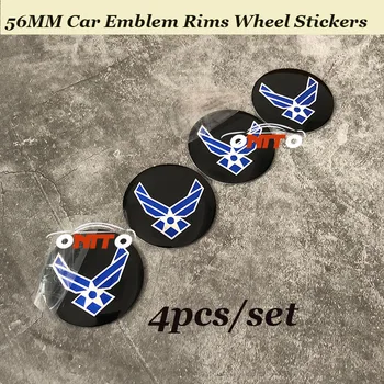 4PCS/LOT 56MM 2.2inch Car Wheel hub center Stickers Air Force logo Car Wheel HubCaps Car accessories Car-styling Emblem label
4PCS/LOT 56MM 2.2inch Car Wheel hub center Stickers Air Force logo Car Wheel HubCaps Car accessories Car-styling Emblem label