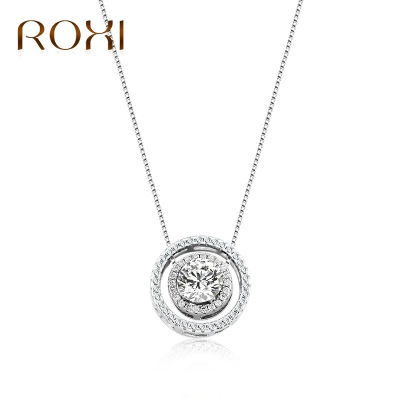 ROXI Choker Necklace Genuine 925 Sterling Silver Jewelry collier femme Bridal Engagement Silver Pendant Necklaces for Women 2017
ROXI Choker Necklace Genuine 925 Sterling Silver Jewelry collier femme Bridal Engagement Silver Pendant Necklaces for Women 2017