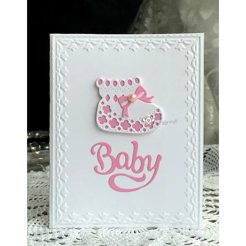 Mmao Crafts Metal Steel Cutting Dies Latets Bow baby shoes Stencil For DIY Scrapbooking Paper/photo Cards Embossing Dies
Mmao Crafts Metal Steel Cutting Dies Latets Bow baby shoes Stencil For DIY Scrapbooking Paper/photo Cards Embossing Dies