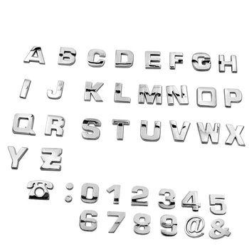 Car styling 3D Metal DIY ARC Letters Digital Emblem Decal Car Stickers Custom Logo for toyota corolla chr avensis rav4 yaris
Car styling 3D Metal DIY ARC Letters Digital Emblem Decal Car Stickers Custom Logo for toyota corolla chr avensis rav4 yaris
