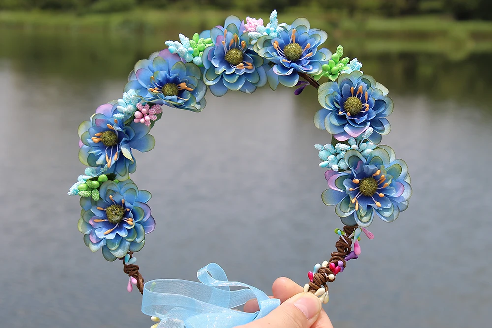 Bridal floral crown hair wreath Breath camellia Flower Halo Woodland Hairpiece Natural Wedding Rustic ribbon adjustable wreath
Bridal floral crown hair wreath Breath camellia Flower Halo Woodland Hairpiece Natural Wedding Rustic ribbon adjustable wreath