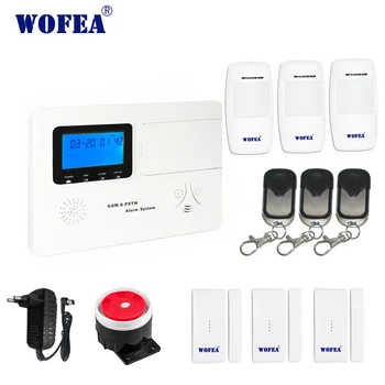 wofea PSTN and GSM alarm system with Russian french spanish English language to choose APP support
wofea PSTN and GSM alarm system with Russian french spanish English language to choose APP support