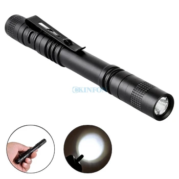 DHL 100PCS Q5 LED Tactical Flashlight 3000 Lm Bright Torch Lamp Pen Light With Clip
DHL 100PCS Q5 LED Tactical Flashlight 3000 Lm Bright Torch Lamp Pen Light With Clip
