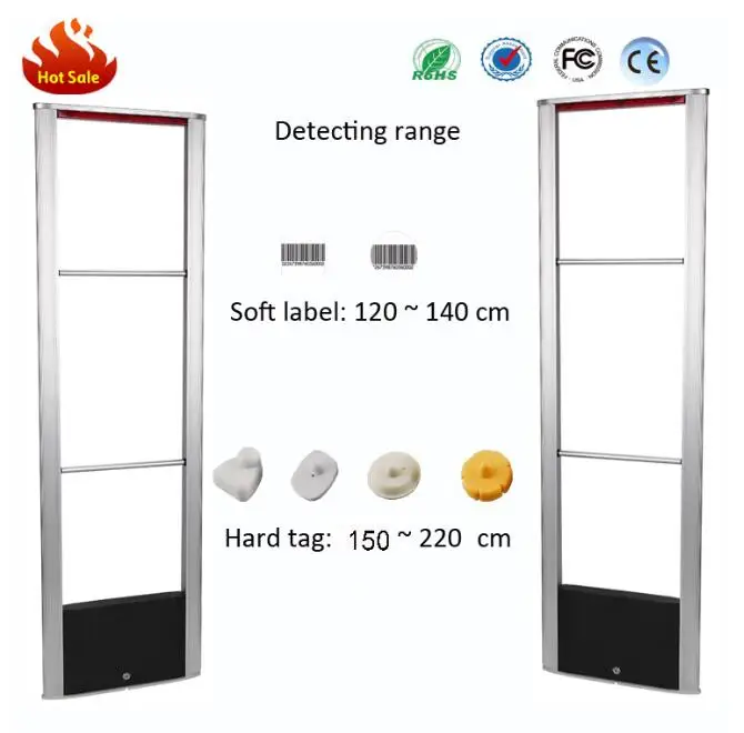 aluminum alloy Automatic increase sensitivity home security alarm system HR104 eas RF system for clothing store
aluminum alloy Automatic increase sensitivity home security alarm system HR104 eas RF system for clothing store