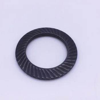 Wkooa M27 Lock Washers Belleville Spring Conical Washer Safety Knurling 65Mn Black Pack 50
Wkooa M27 Lock Washers Belleville Spring Conical Washer Safety Knurling 65Mn Black Pack 50