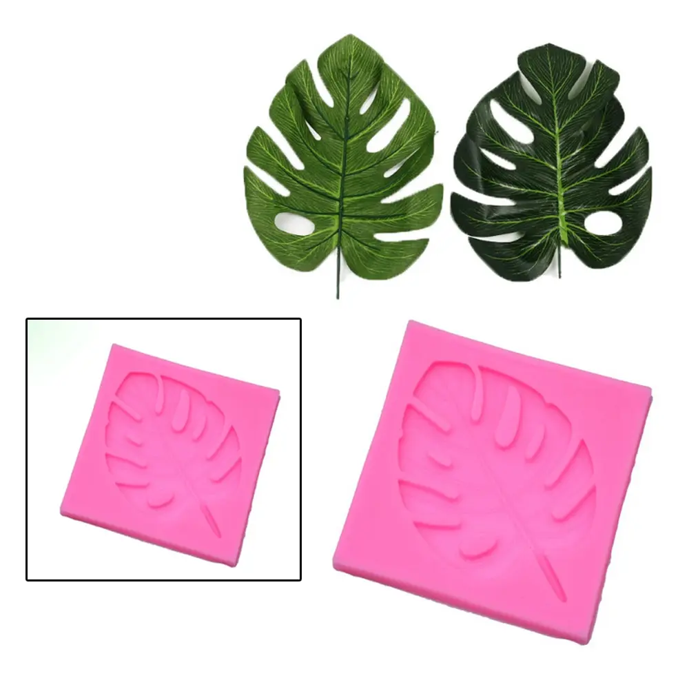 Urijk 1 шт. силиконовые 3D Дерево лист формы для сахара Leavf черепаха помадка украшения