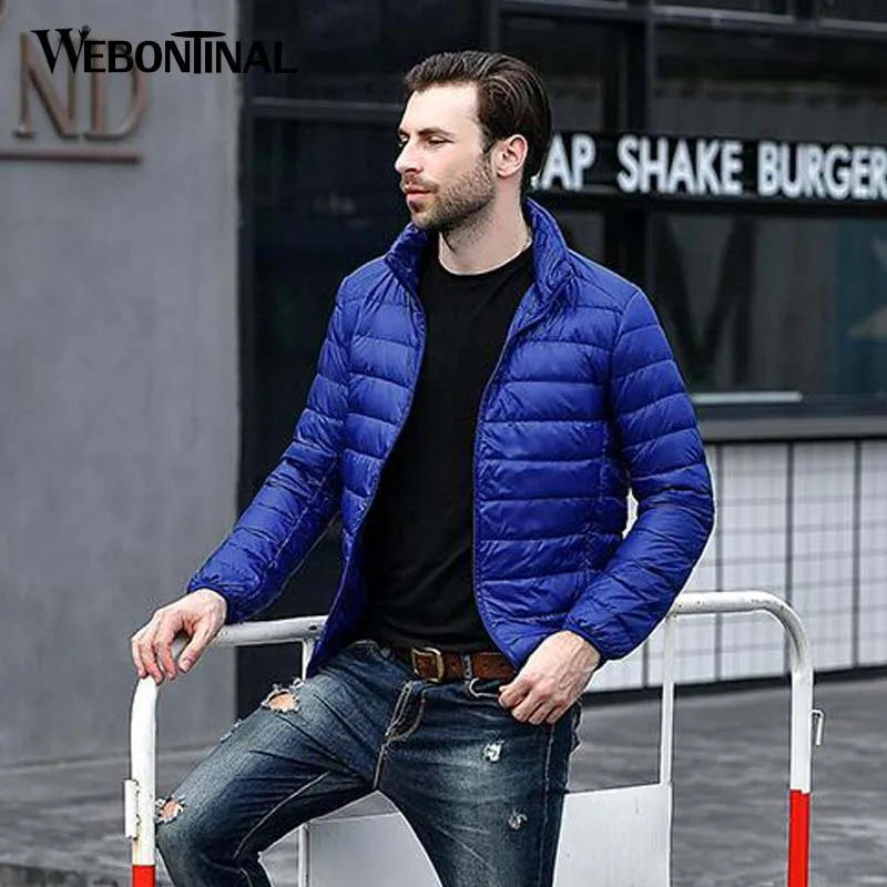 WEBONTINAL Autumn Winter Lightweight Thin 90% White Duck Jacket Men Casual Ultralight Male Feather Jackets Coat Ultra Light
WEBONTINAL Autumn Winter Lightweight Thin 90% White Duck Jacket Men Casual Ultralight Male Feather Jackets Coat Ultra Light