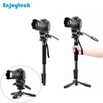 Portable Lightweight Aluminum Alloy Professional Monopod with Gimbal for DSLR Digital Camera Monopod with Mini Tripod for camera
Portable Lightweight Aluminum Alloy Professional Monopod with Gimbal for DSLR Digital Camera Monopod with Mini Tripod for camera