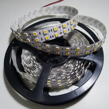 5M Double Row 600LEDs SMD 5050 LED Flexible Strip Lighting DC 12V Warm White Ribbon Lamp
5M Double Row 600LEDs SMD 5050 LED Flexible Strip Lighting DC 12V Warm White Ribbon Lamp