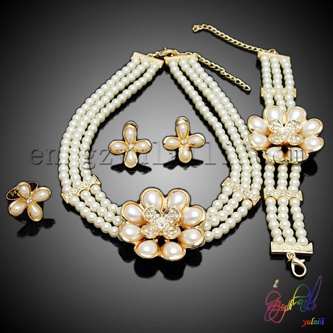 2016 Free shipping European long white bead chain with flower pendant jewellery sets women elegant 18K gold plated jewellery set
2016 Free shipping European long white bead chain with flower pendant jewellery sets women elegant 18K gold plated jewellery set