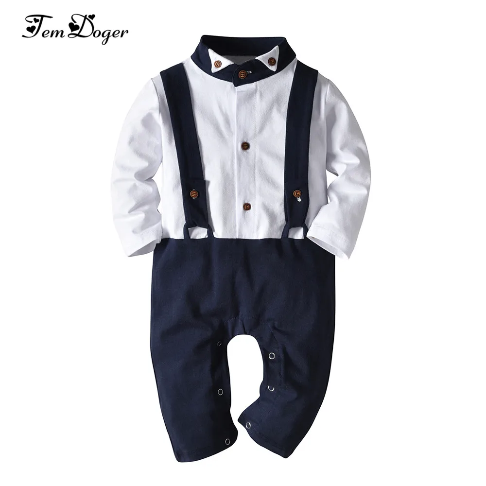 Tem Doger Baby Rompers 2019 Spring Newborn Infant Baby Boy Solid Cotton Long Sleeve Romper Jumpsuit Bebes Romper Baby Clothes
Tem Doger Baby Rompers 2019 Spring Newborn Infant Baby Boy Solid Cotton Long Sleeve Romper Jumpsuit Bebes Romper Baby Clothes