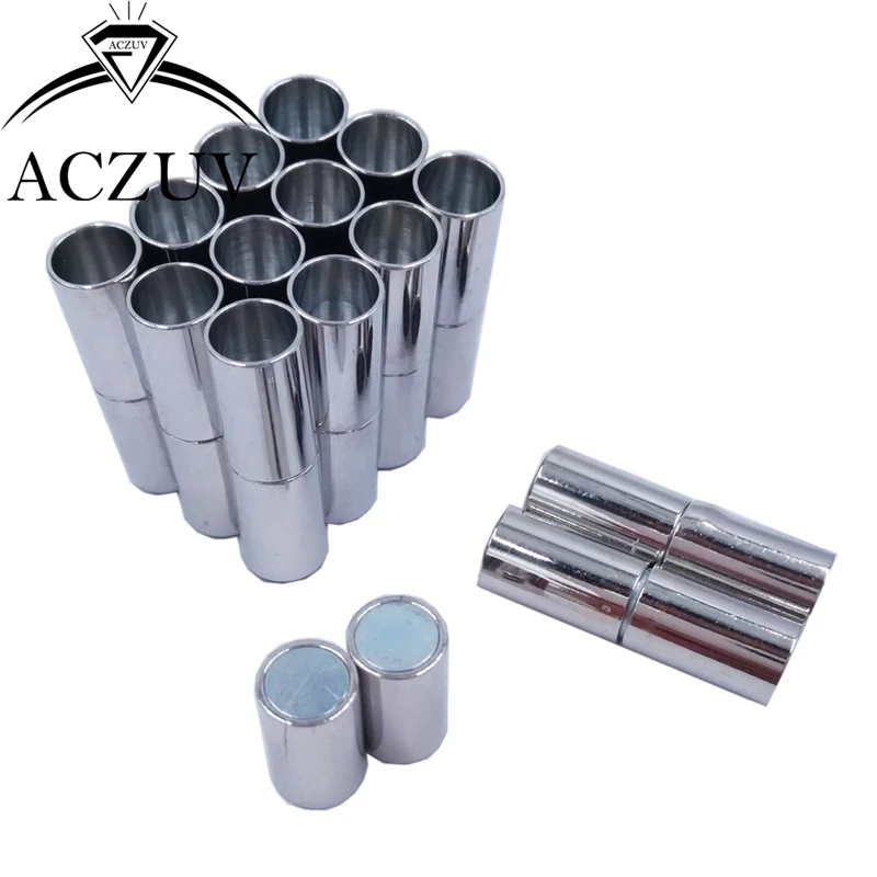 500Pcs 3mm 4mm 5mm 6mm 8mm Hole Rhodium Plated Metal End Caps Magnetic Clasps for Round Leather Cord Jewelry Findings LMC002
500Pcs 3mm 4mm 5mm 6mm 8mm Hole Rhodium Plated Metal End Caps Magnetic Clasps for Round Leather Cord Jewelry Findings LMC002