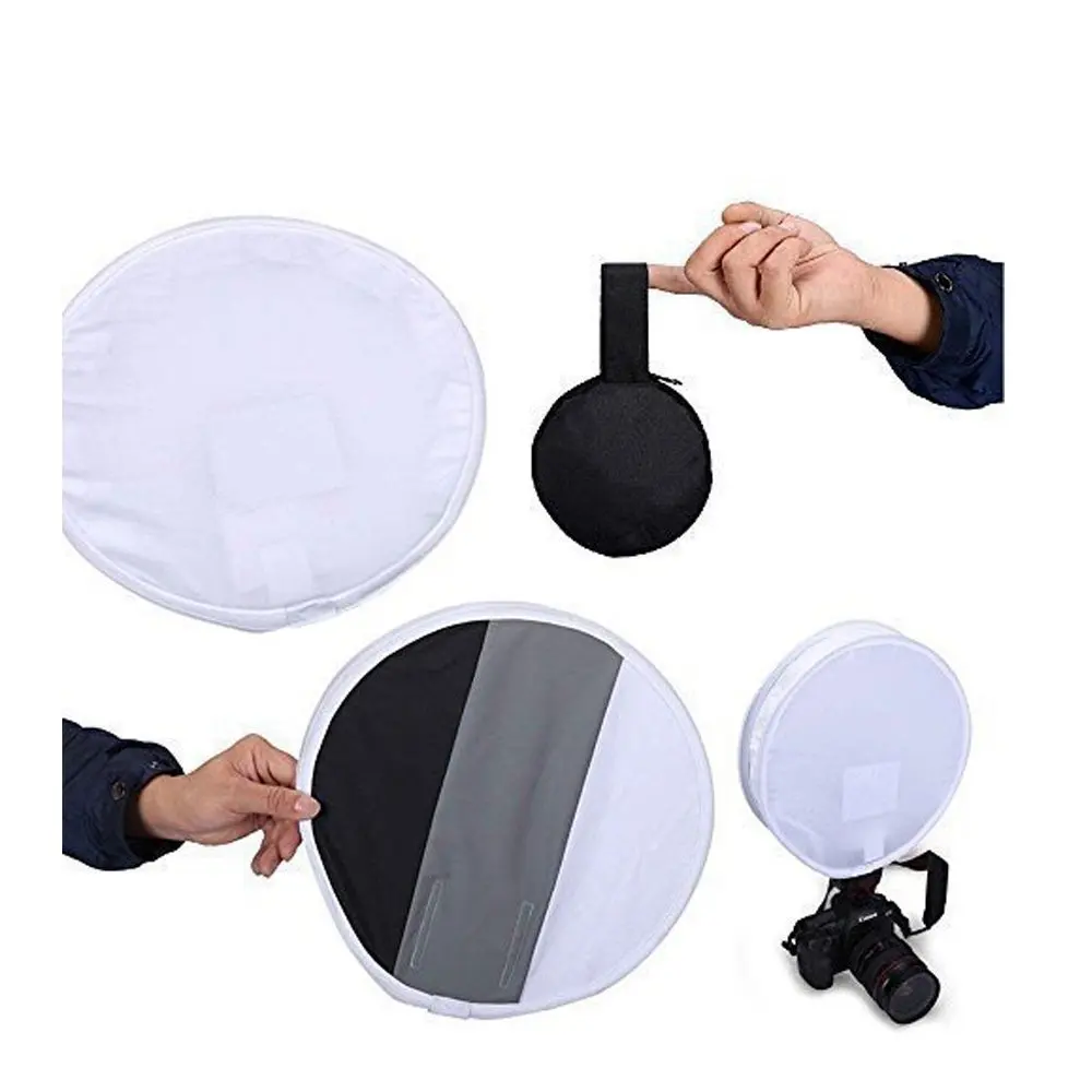 Portable 31cm Grey gray card diffuser Softbox For Canon Nikon Sony DSLR Set top flash soft cloth cover
Portable 31cm Grey gray card diffuser Softbox For Canon Nikon Sony DSLR Set top flash soft cloth cover
