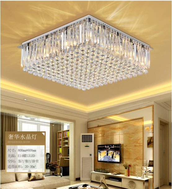 ZYY Modern Luxury K9 Crystal Chandelier LED Lighting LivingRoom Restaurant Crystal Ceiling Lamp E14 Indoor Lighting Fixture
ZYY Modern Luxury K9 Crystal Chandelier LED Lighting LivingRoom Restaurant Crystal Ceiling Lamp E14 Indoor Lighting Fixture